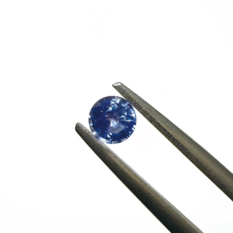 ブルーサファイア　RD　4.1ｍｍ　0.32ct