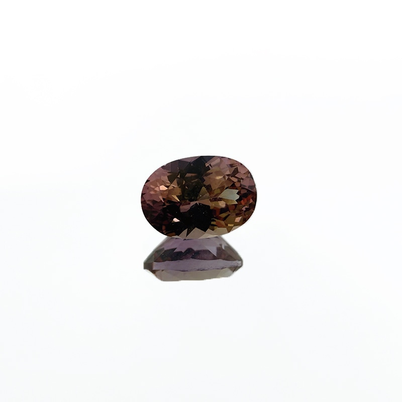 10005618：ゾイサイト　 OV　6.6×4.6ｍｍ 0.86ct