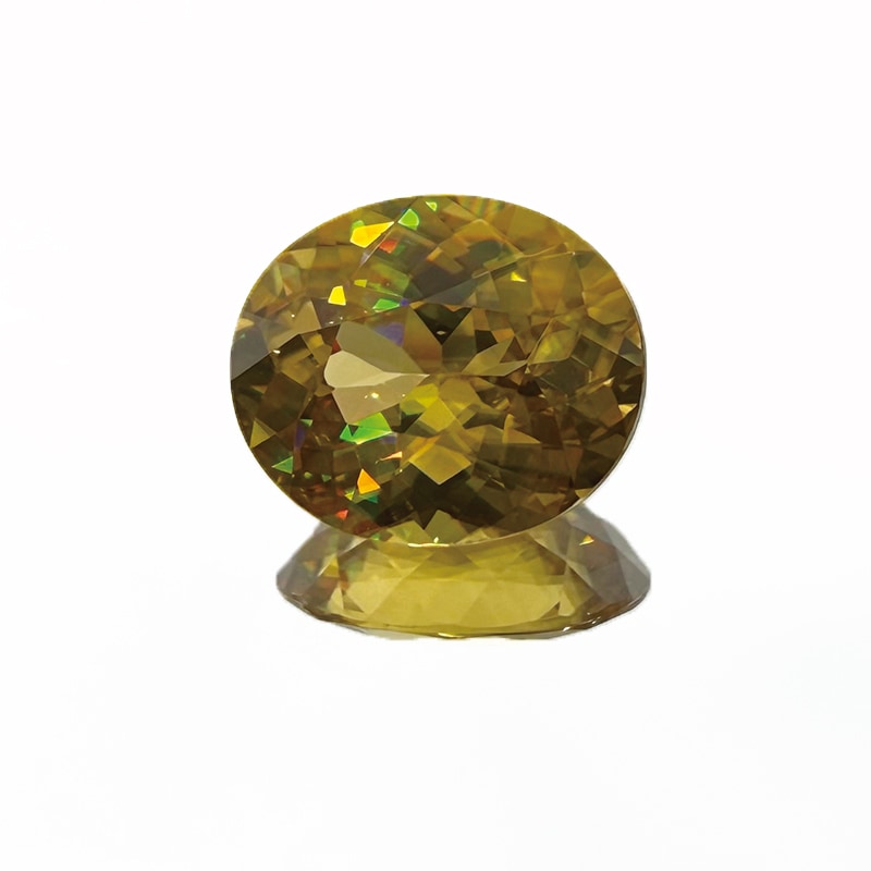宝石 10009576：スフェーン OV 7.8×6.8mm 1.88ct | | JEWELRY VALLEY