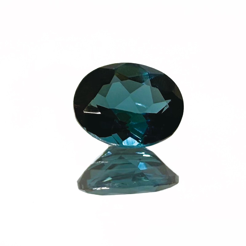 【ミッキー】ヴィタジュエル　ドロップ　トルマリン 10008468：インディゴライトトルマリン OV 5.0×4.0mm 0.32ct