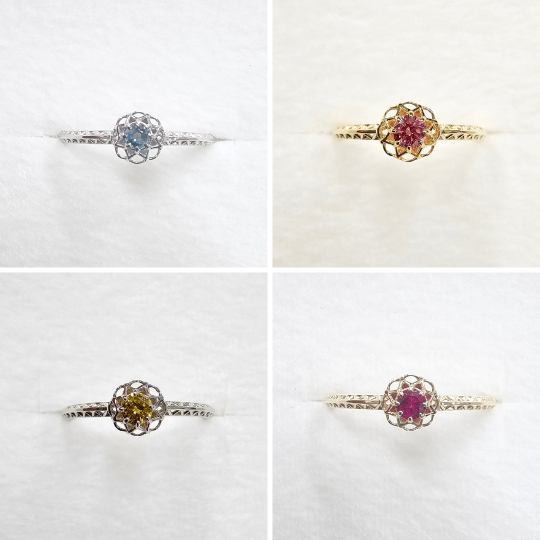 【セミオーダー加工】VV3064加工　フラワーモチーフ