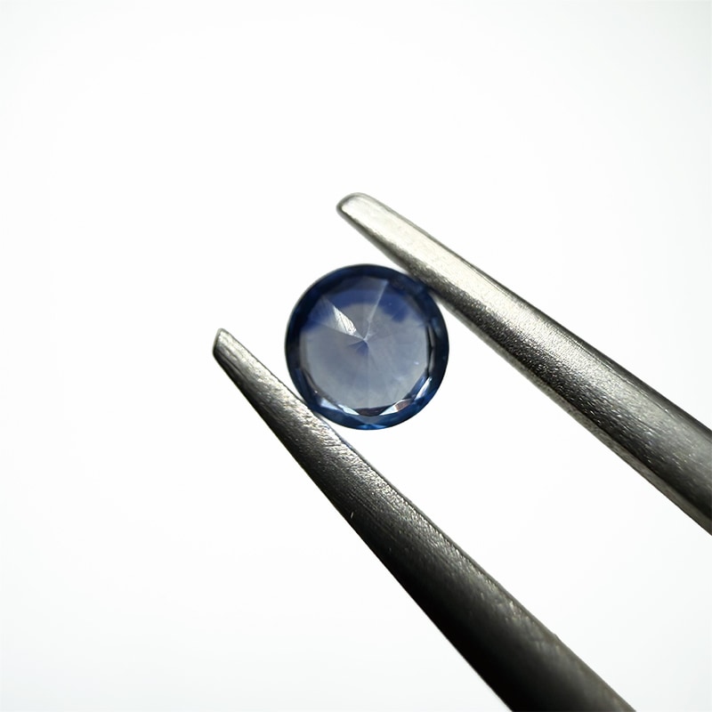 akts@ｲ-428：ブルーサファイア　RD　4.1ｍｍ　0.32ct