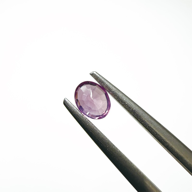 426：パープルサファイア OV4.8×3.7mm 0.44ct シルキー