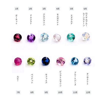 【JV1005】はじめてのセミオーダー～誕生石リング～