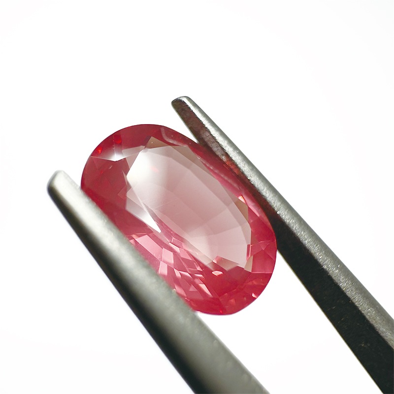 オレンジピンクスピネル(シルキー) OV8.9×6.6mm 1.92ct | | JEWELRY