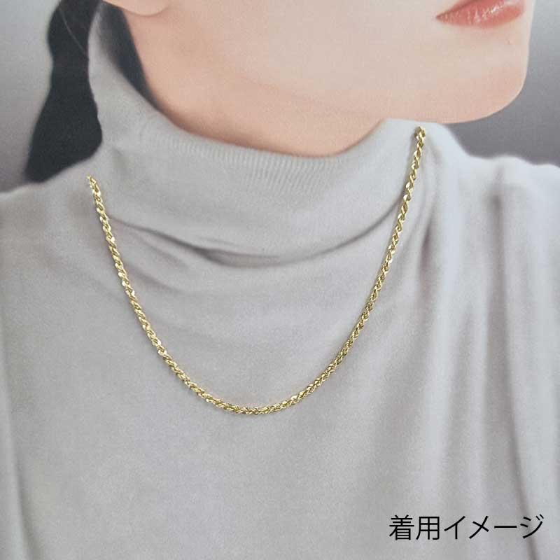 K18YG ロープ050　50㎝