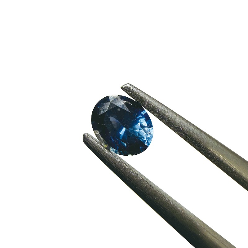 10008158：サファイア　OV　5.1×4.1mm　0.48ct