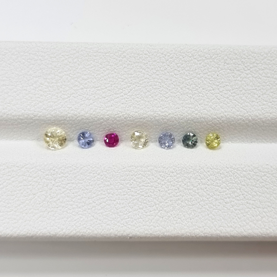 【2025新春】サファイア　7pcセット　0.94ct