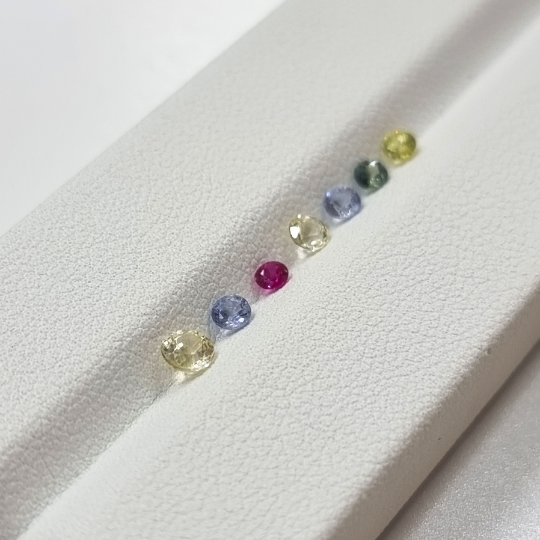 【2025新春】サファイア　7pcセット　0.94ct