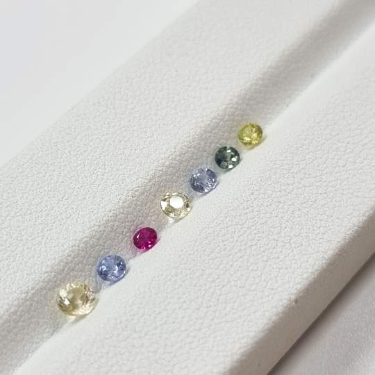 【2025新春】サファイア　7pcセット　0.94ct