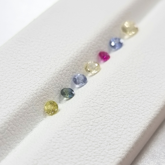 【2025新春】サファイア　7pcセット　0.94ct