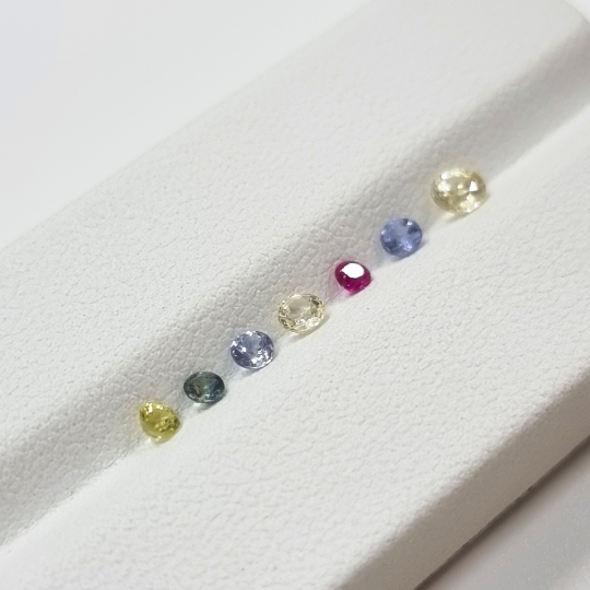 【2025新春】サファイア　7pcセット　0.94ct