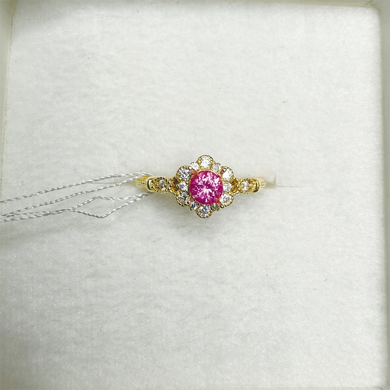 10000773：スピネル RD 3.9mm 0.29ct