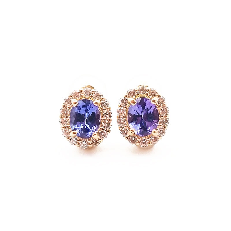 K18YG タンザナイト ピアス | | JEWELRY VALLEY｜ジュエリーバレー