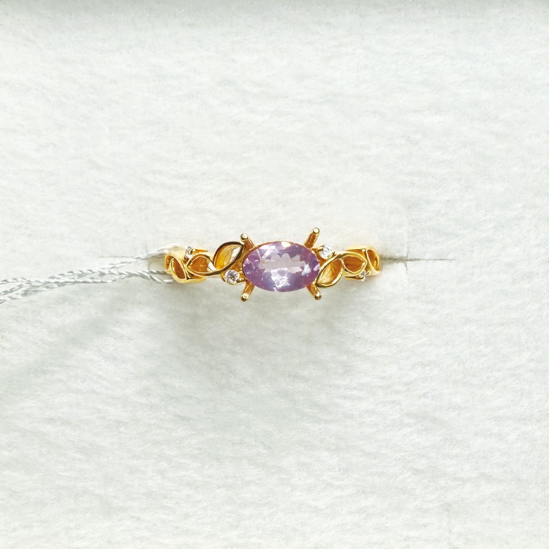 10006675：スピネル OV 6×4mm 0.45ct