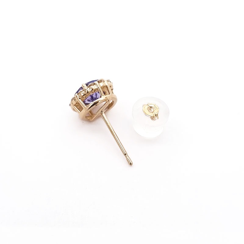 K18YG タンザナイト ピアス