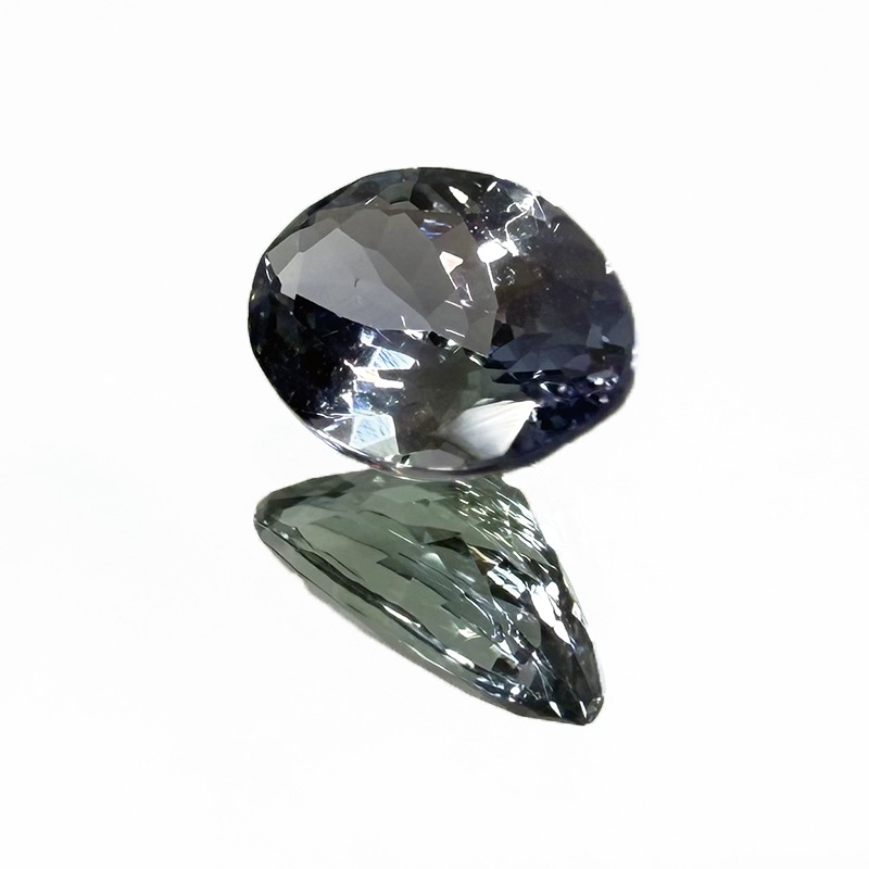 10002912：ゾイサイト　OV　  7×4.9ｍｍ　0.74ct