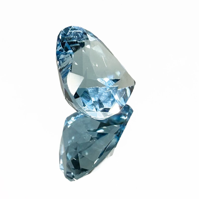 10009919：アクアマリン HT 6.0mm 0.60ct | | JEWELRY VALLEY
