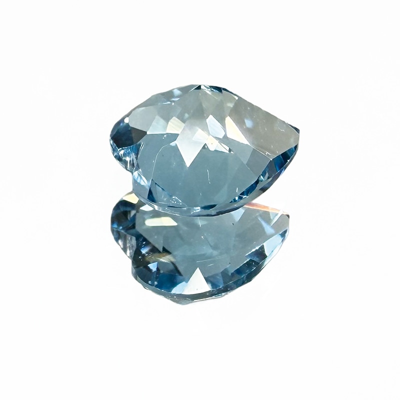 10009919：アクアマリン HT 6.0mm 0.60ct | | JEWELRY VALLEY