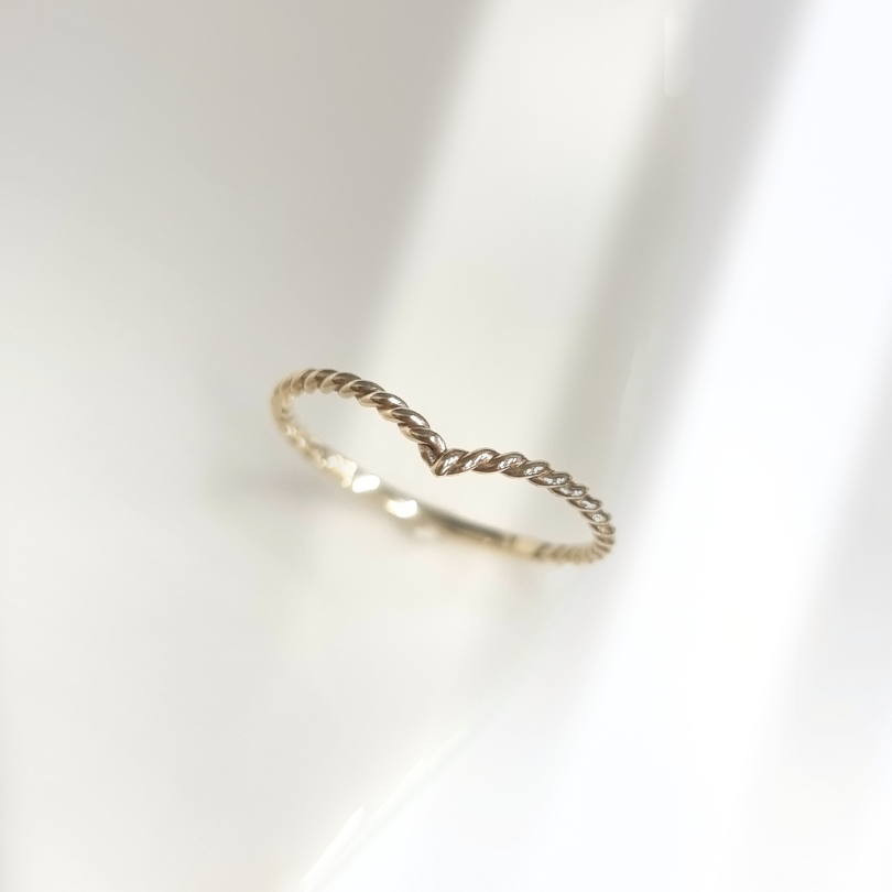 地金リング（ネジブイtype） | | JEWELRY VALLEY｜ジュエリー