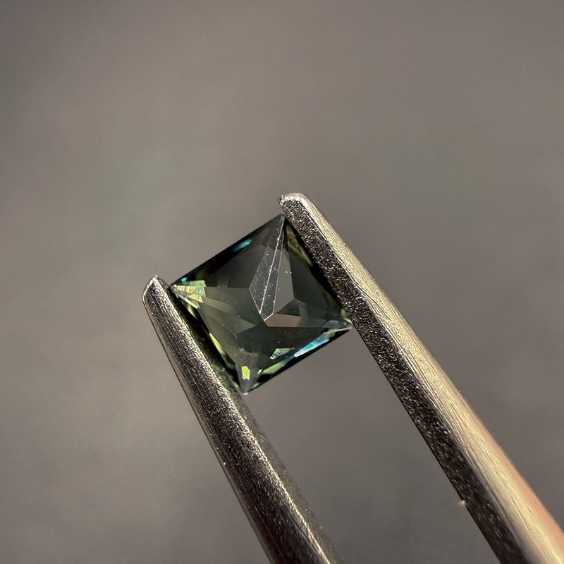 448：ティールサファイア　PRI　3.7ｍｍ　0.31ct