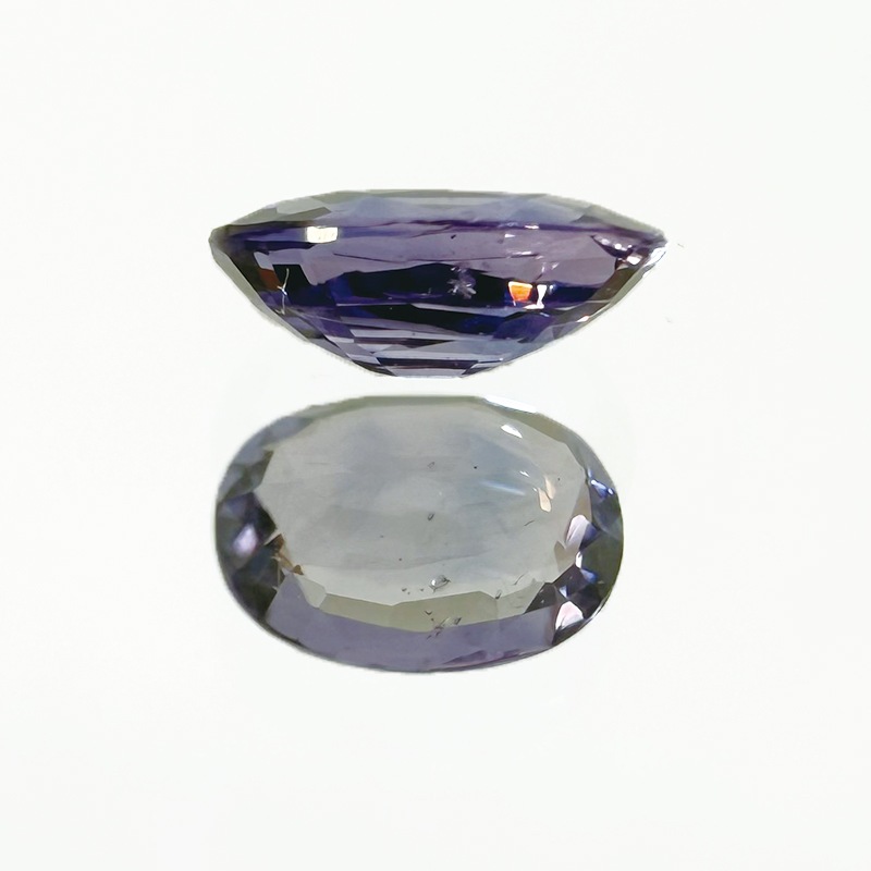 476：ファンシーカラーサファイア　OV　5.9×4.1ｍｍ　0.52ct