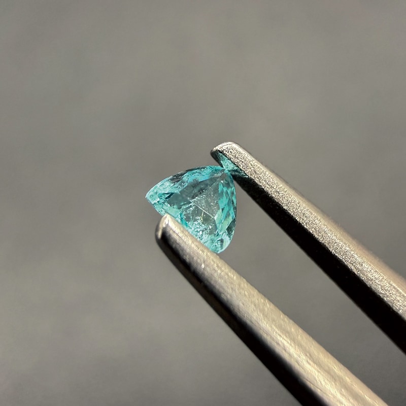 10009059：パライバトルマリン TRI 2.8×2.7mm 0.07ct | | JEWELRY