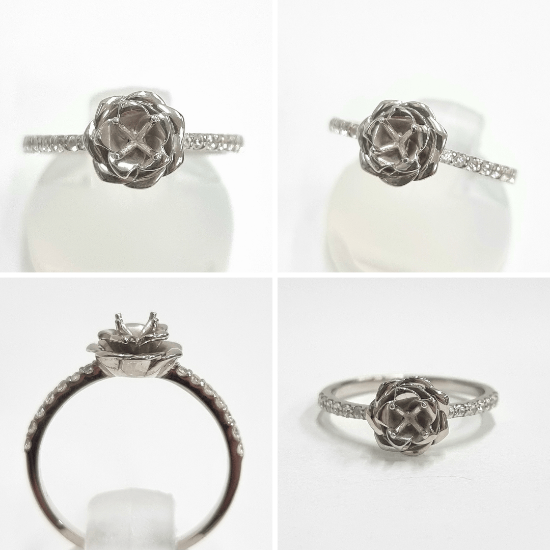 【セミオーダー加工】JV1045加工　薔薇枠