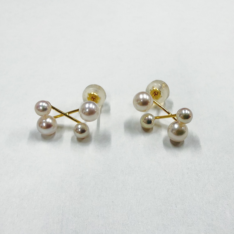 K18YG パールピアス | | JEWELRY VALLEY｜ジュエリーバレー 山梨の