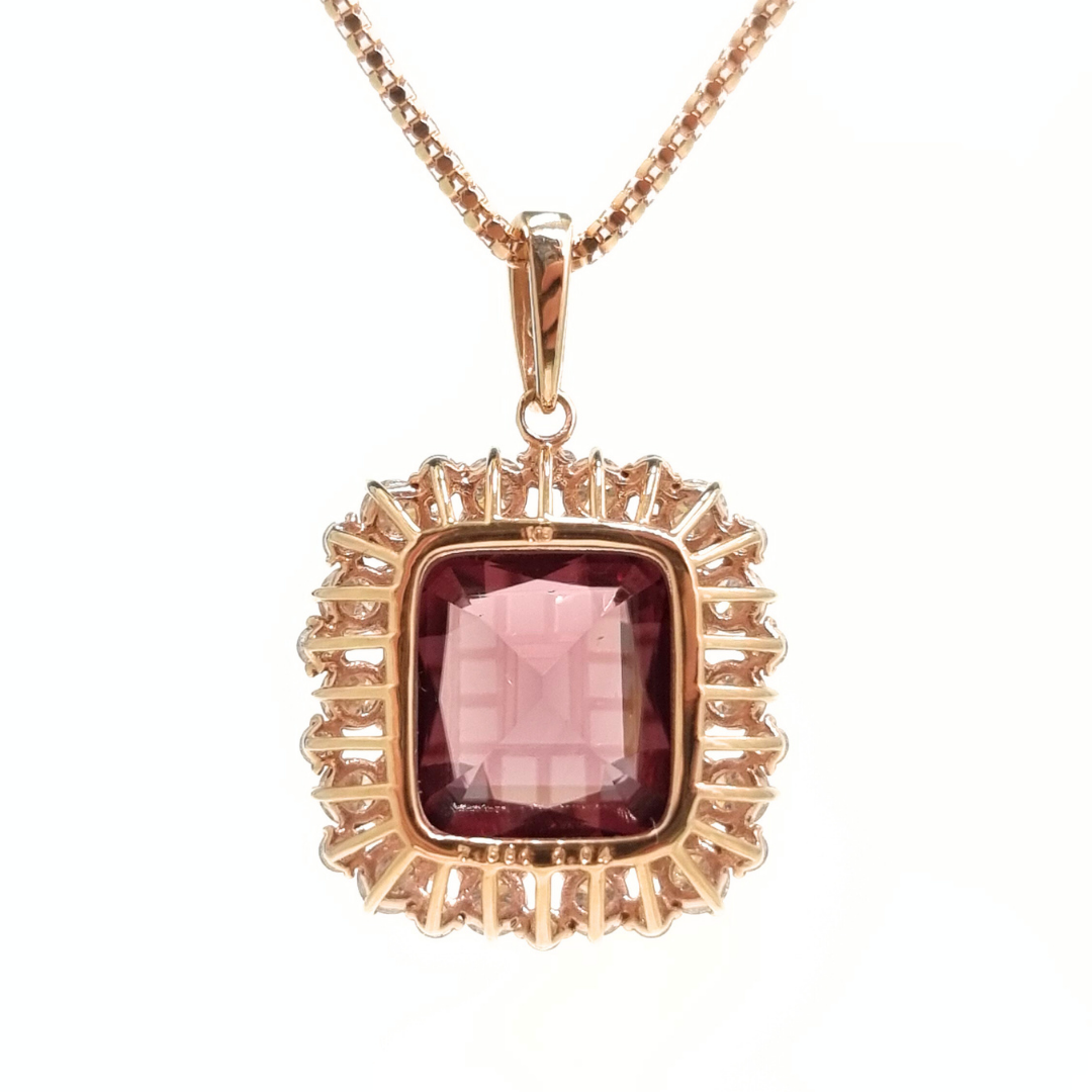 2026新春】K18PG ピンクジルコンペンダントネックレス | | JEWELRY