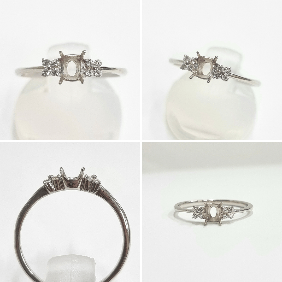 【セミオーダー加工】JV1054加工　両手にお花