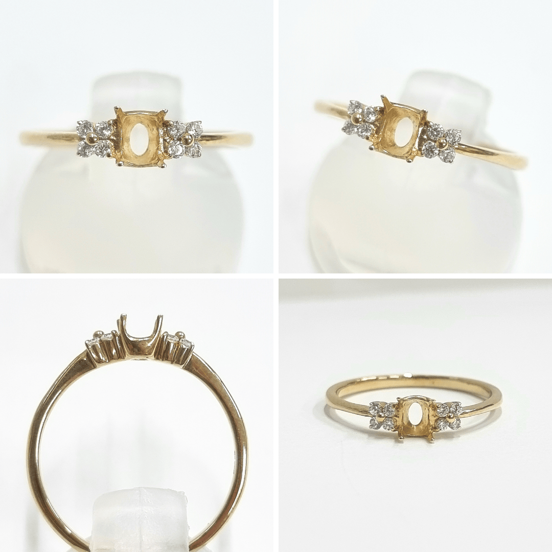 【セミオーダー加工】JV1054加工　両手にお花