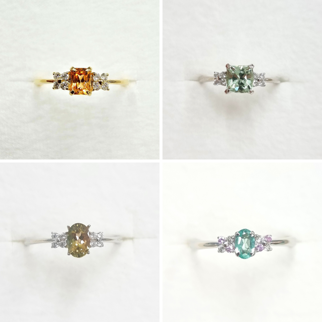 【セミオーダー加工】JV1054加工　両手にお花