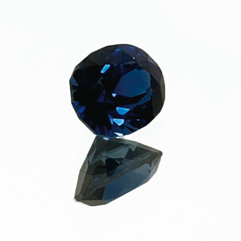 10005639：サファイア 4.0×3.3mm 0.26ct　GIA鑑別書付き