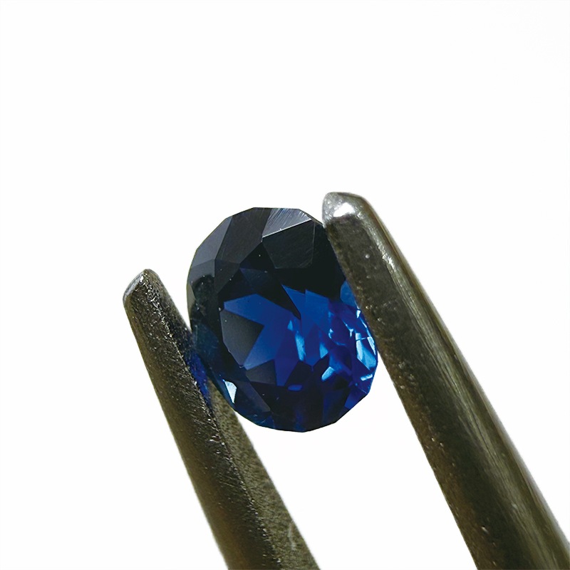10005639：サファイア 4.0×3.3mm 0.26ct　GIA鑑別書付き