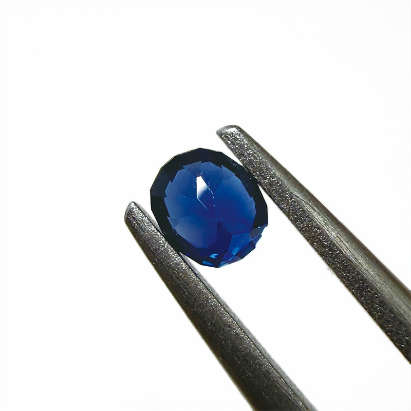 10005639：サファイア 4.0×3.3mm 0.26ct　GIA鑑別書付き