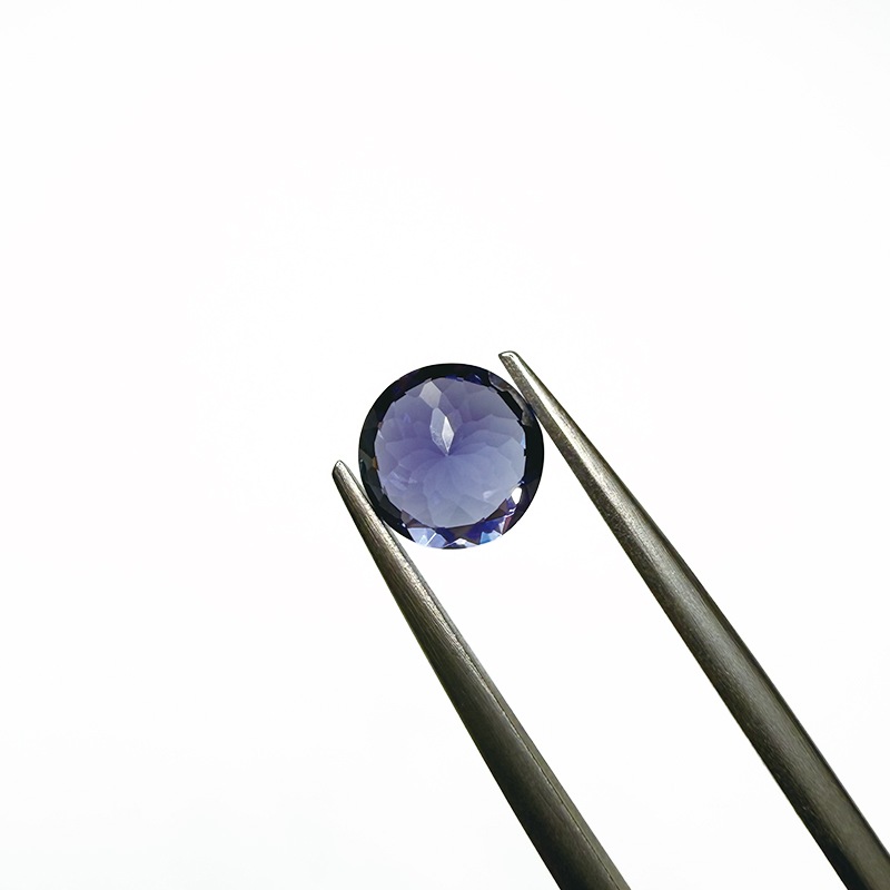 10008436：タンザナイト RD 7.4mm 1.76ct