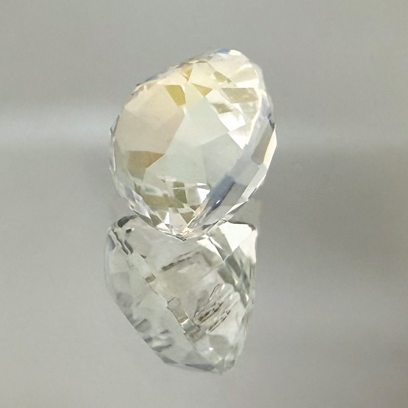 10009834：ラブラドライト 7.3×6.9mm 1.62ct