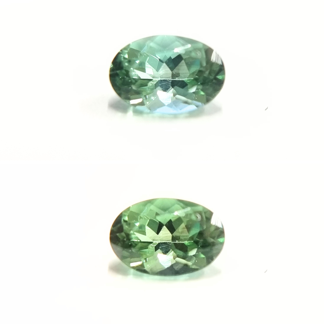 No.10001295：トルマリン　OV 6.0×4.1ｍｍ 0.59ct
