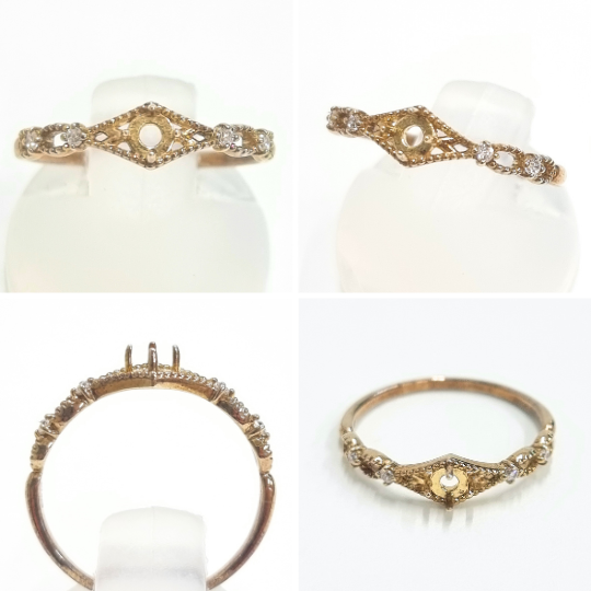 【セミオーダー加工】VV3041加工　イニシャルK