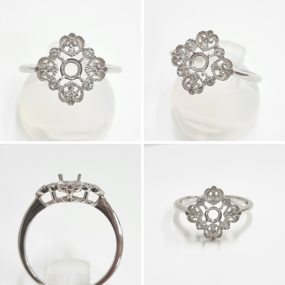 【セミオーダー加工】JV1076加工 お花透かし