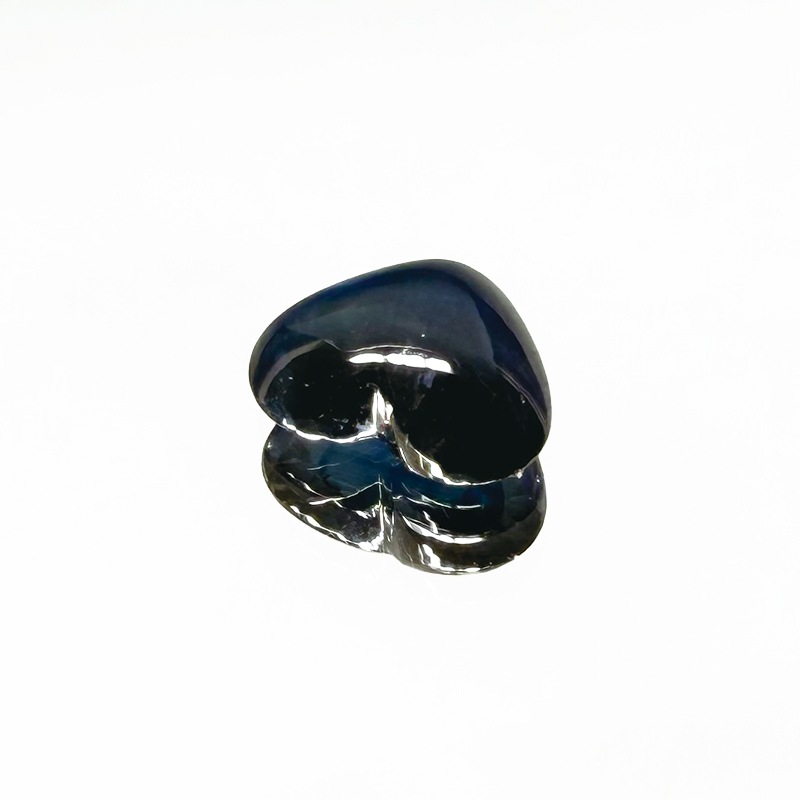 10009773：サファイア HTカボション 8.1×9.8mm 3.39ct