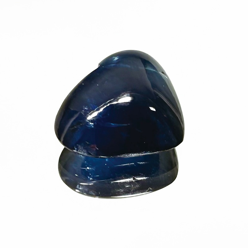 10009773：サファイア HTカボション 8.1×9.8mm 3.39ct