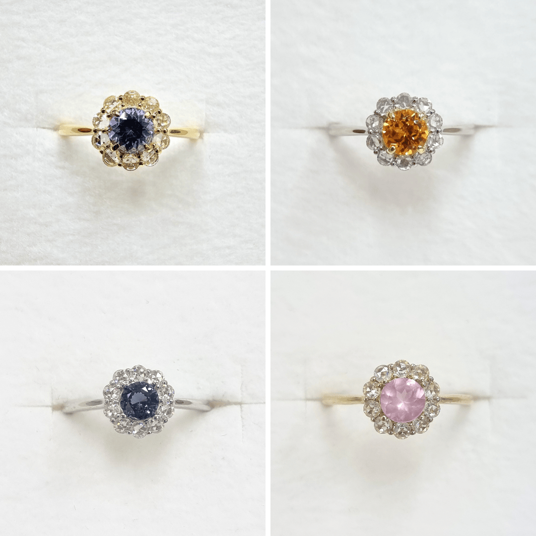 【セミオーダー加工】JV1079加工　ローズ取り巻き