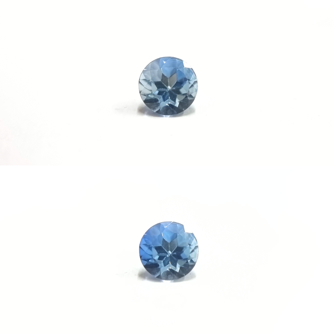10007178：アクアマリン　RD 3.4ｍｍ 0.16ct