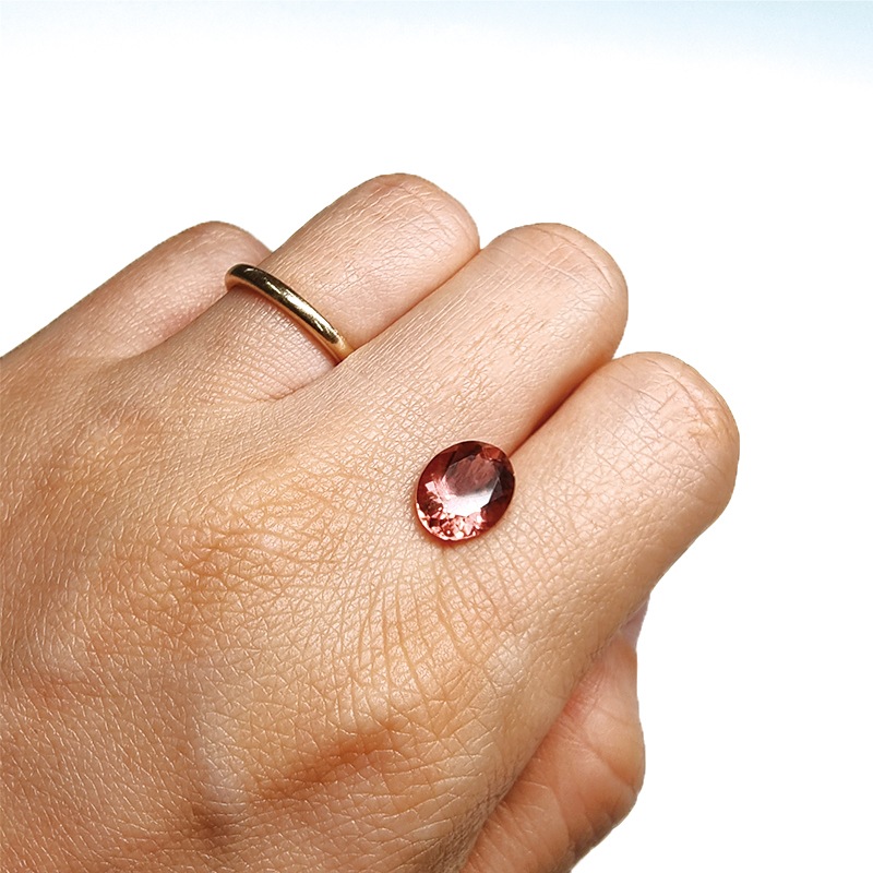 トルマリン　OV　10mm×8mm　2.69ct