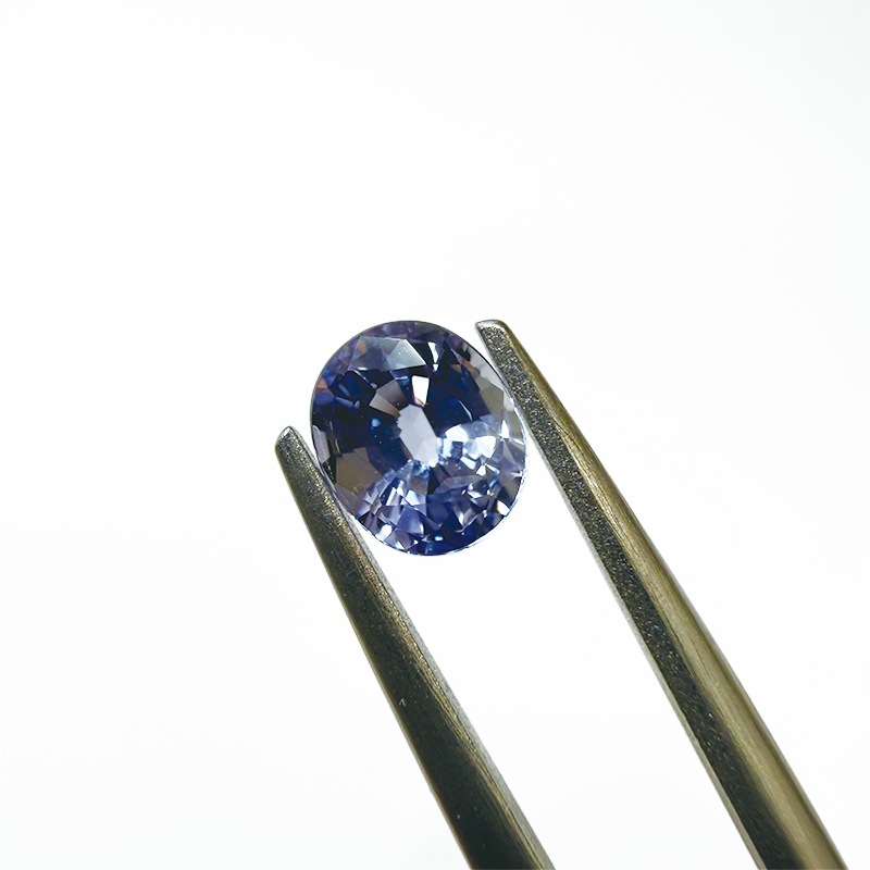 475：ファンシーサファイア OV6.0×5.0mm 0.89ct