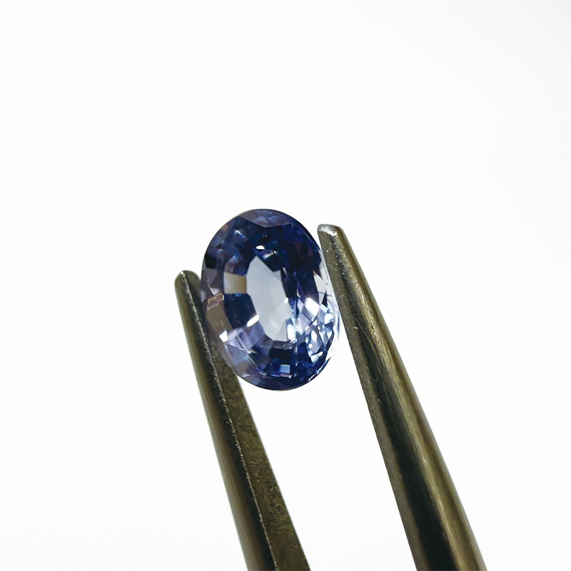 475：ファンシーサファイア OV6.0×5.0mm 0.89ct