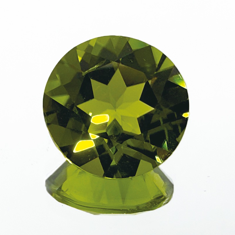 10009775：ペリドット　RD　11.0ｍｍ　4.93ct