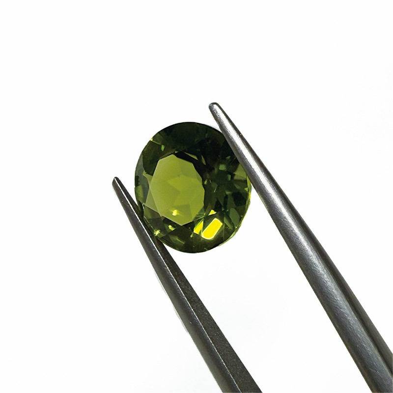 10009775：ペリドット　RD　11.0ｍｍ　4.93ct